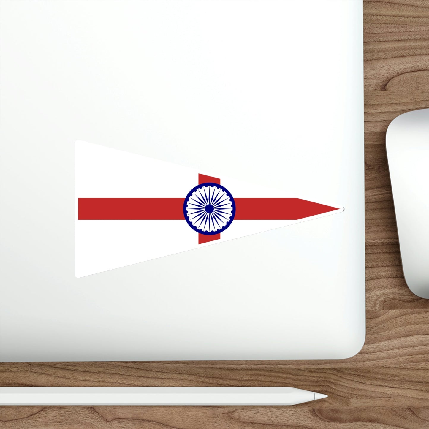 Senior Officer of the Indian Navy Flag (India) STICKER Vinyl Die-Cut Decal-The Sticker Space