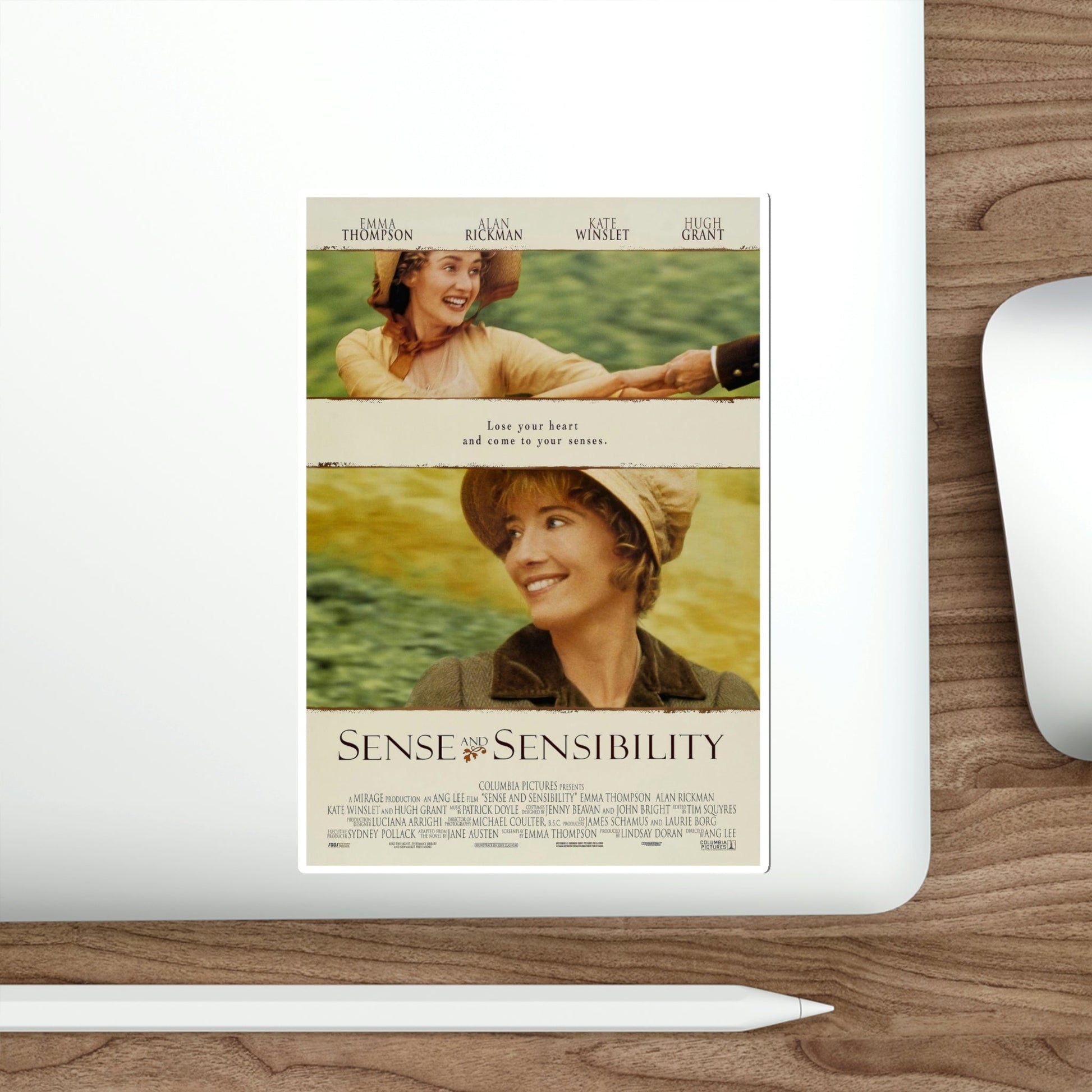 Sense And Sensibility 1995 Movie Poster STICKER Vinyl Die-Cut Decal-The Sticker Space