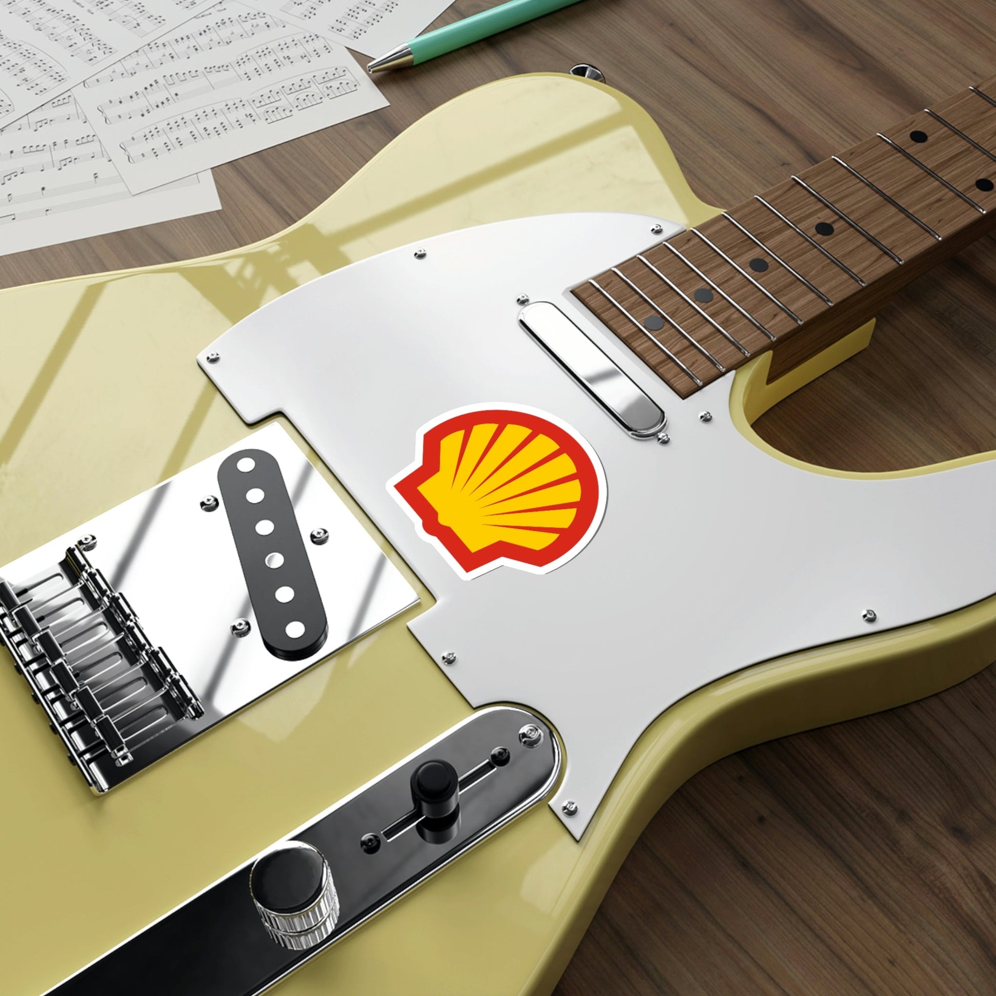 Shell Oil Company Logo STICKER Vinyl Die-Cut Decal-The Sticker Space