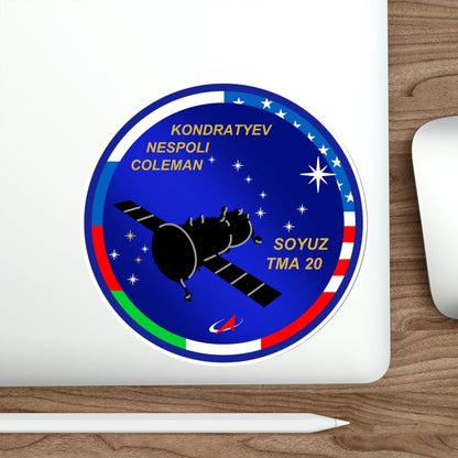 Soyuz TMA-20 (Soviet Space Program) STICKER Vinyl Die-Cut Decal-The Sticker Space