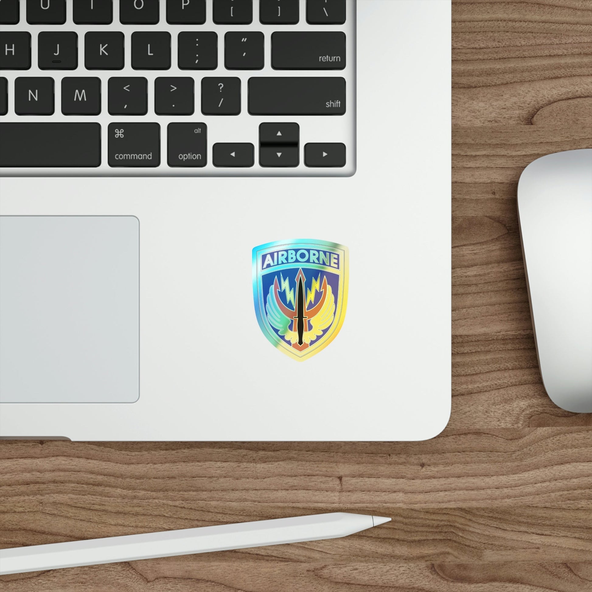 Special Operations Command Central (U.S. Army) Holographic STICKER Die-Cut Vinyl Decal-The Sticker Space
