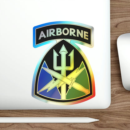 Special Operations Command Joint Forces Command (U.S. Army) Holographic STICKER Die-Cut Vinyl Decal-The Sticker Space