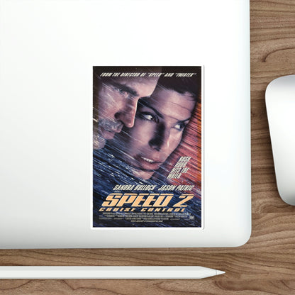 Speed 2 Cruise Control 1997 Movie Poster STICKER Vinyl Die-Cut Decal-The Sticker Space