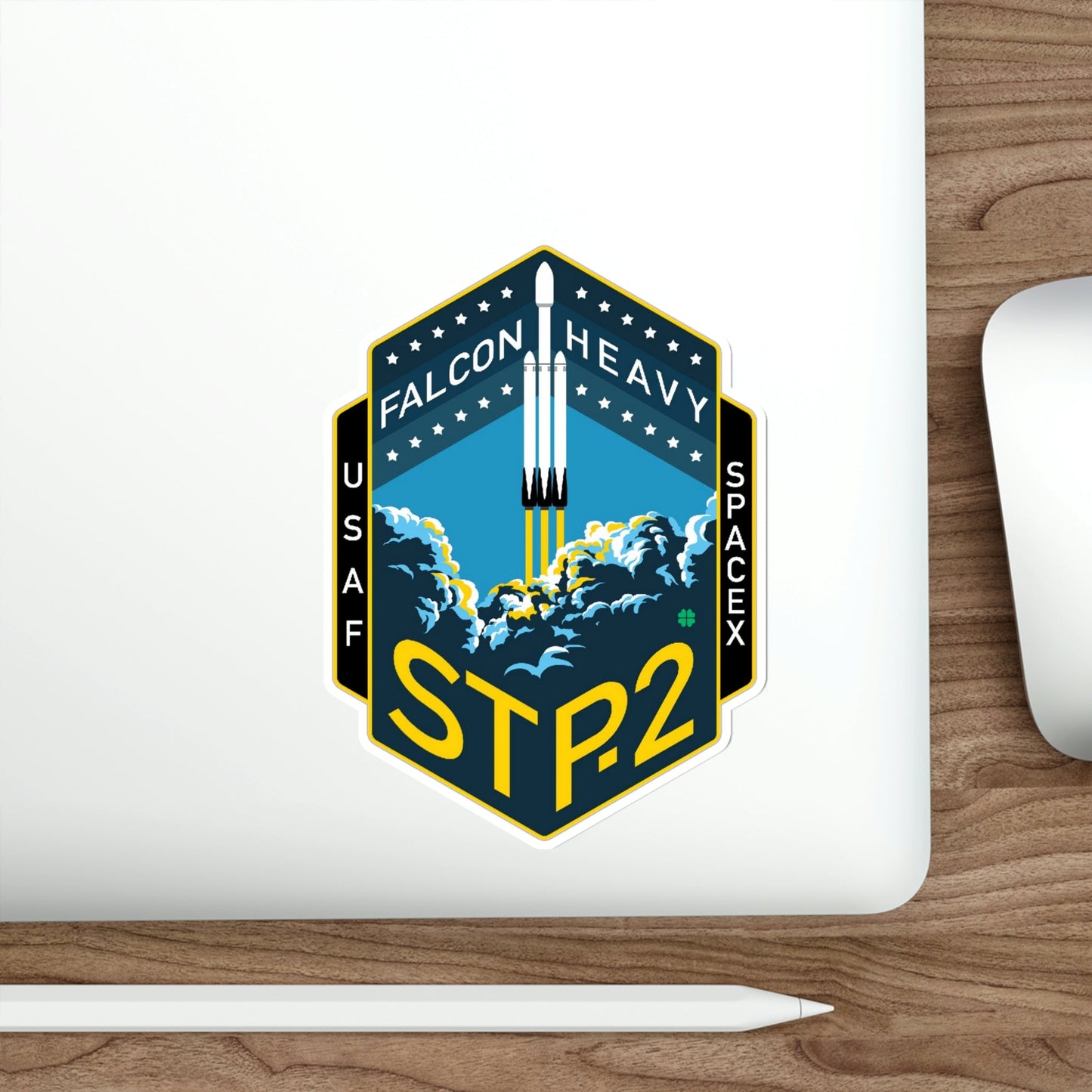 STP-2 (SpaceX) STICKER Vinyl Die-Cut Decal-The Sticker Space