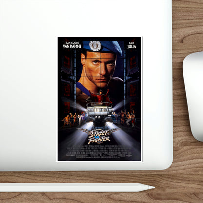 Street Fighter 1994 Movie Poster STICKER Vinyl Die-Cut Decal-The Sticker Space