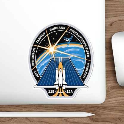 STS 115 Patch NASA STICKER Vinyl Die-Cut Decal-The Sticker Space