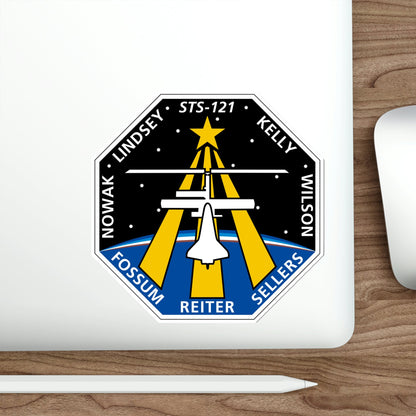 STS 121 Patch NASA STICKER Vinyl Die-Cut Decal-The Sticker Space