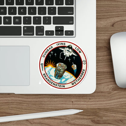 STS 32 Patch NASA STICKER Vinyl Die-Cut Decal-The Sticker Space