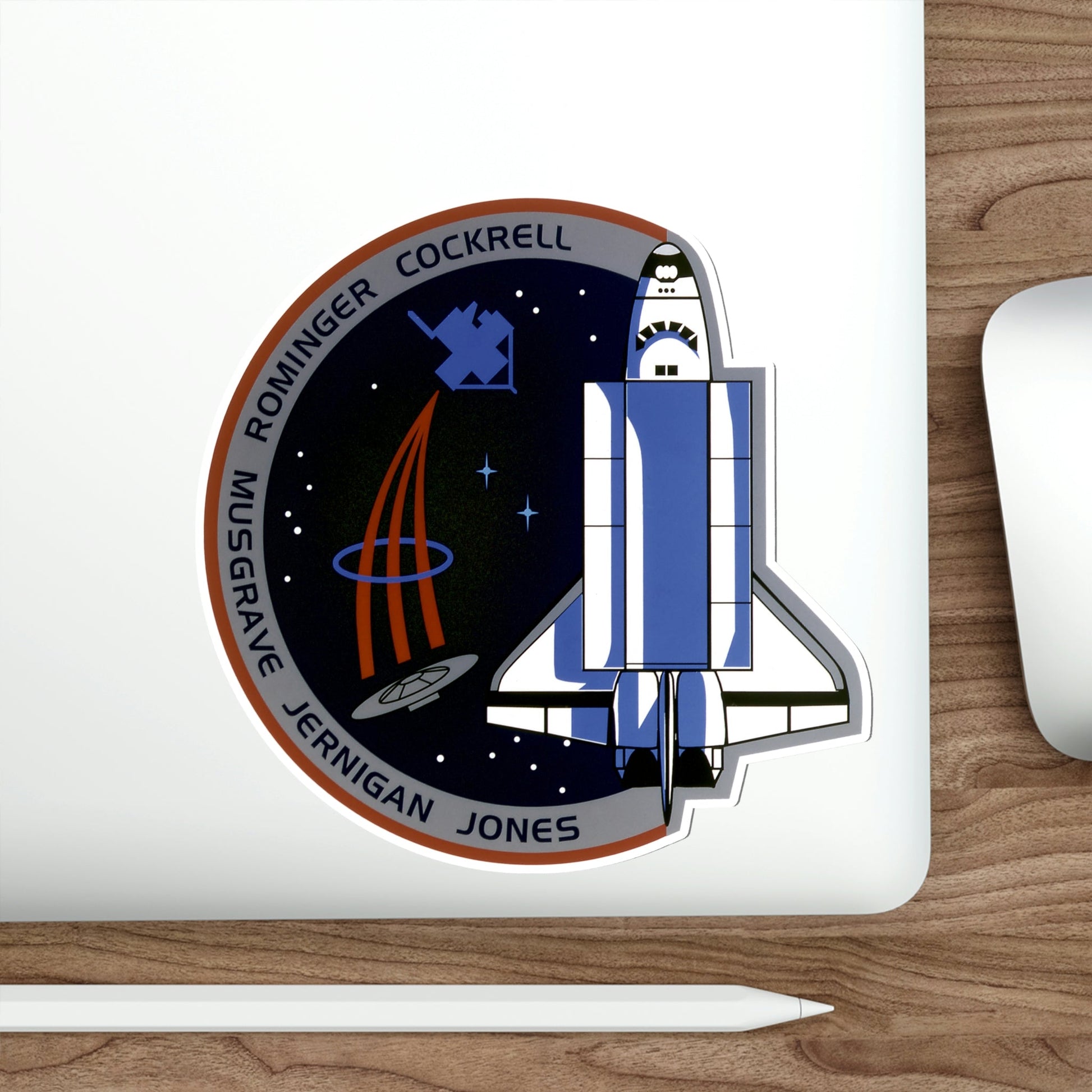 STS 80 Patch NASA STICKER Vinyl gestanzter Aufkleber – The Sticker