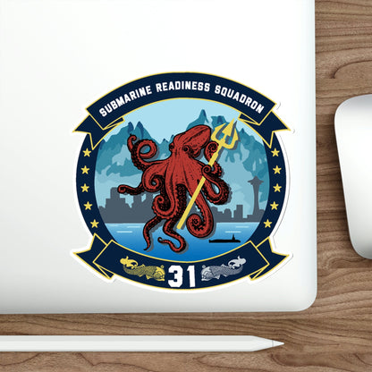Submarine Readiness Squadron 31 (U.S. Navy) STICKER Vinyl Die-Cut Decal-The Sticker Space