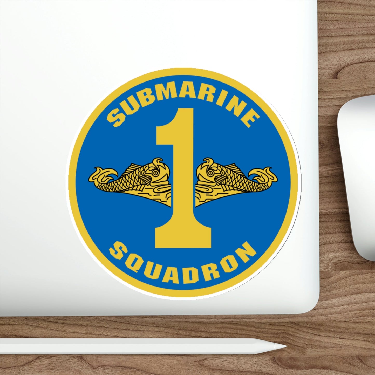 Submarine Squadron 1 (U.S. Navy) STICKER Vinyl Die-Cut Decal-The Sticker Space