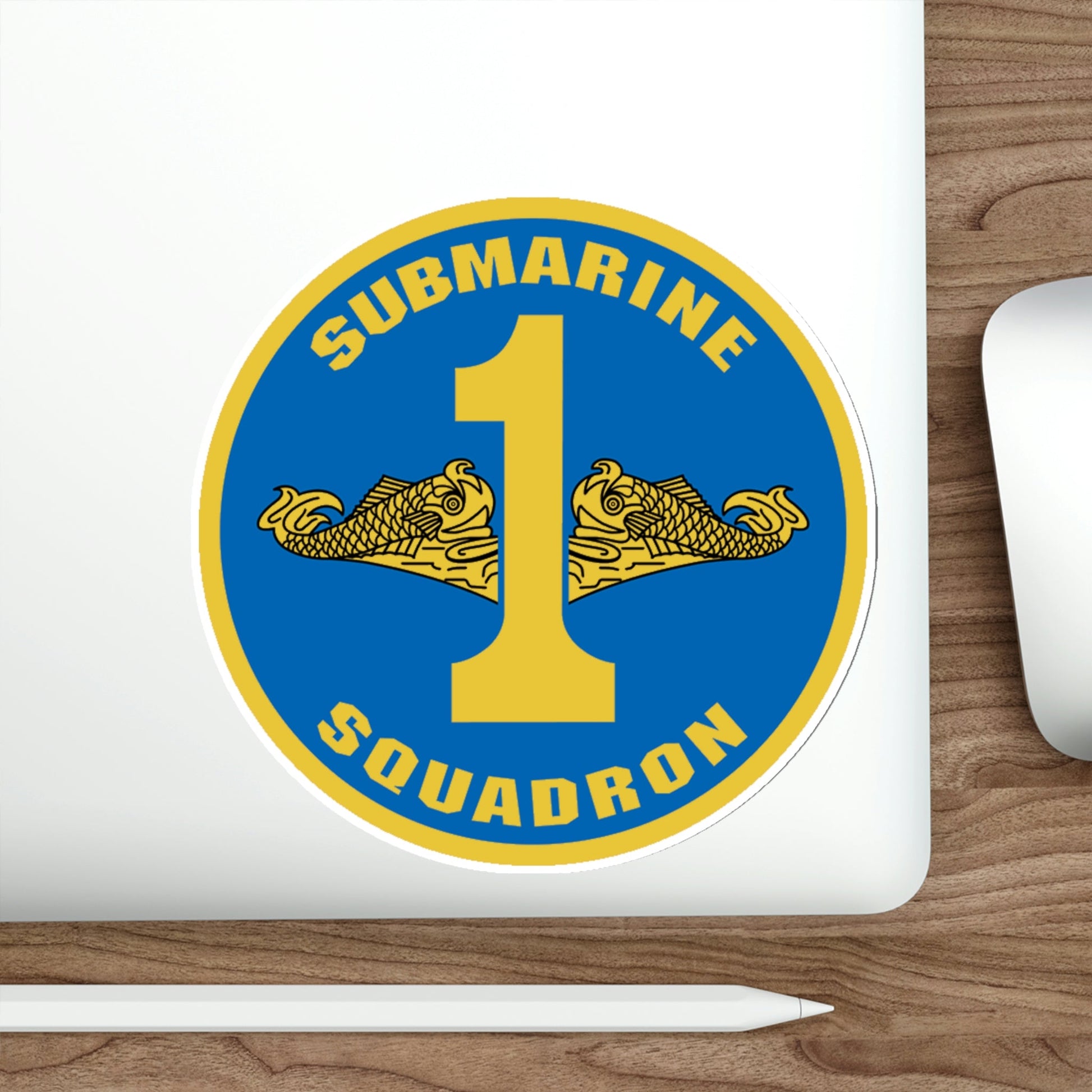 Submarine Squadron 1 (U.S. Navy) STICKER Vinyl Die-Cut Decal-The Sticker Space