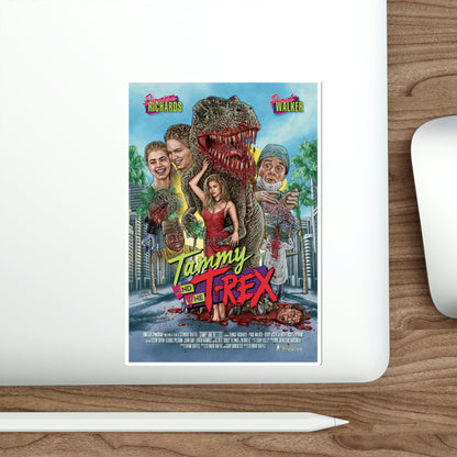 Tammy and the T Rex 1994 Movie Poster STICKER Vinyl Die-Cut Decal-The Sticker Space