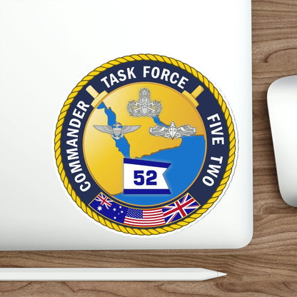 Task Force Five Two (U.S. Navy) STICKER Vinyl Die-Cut Decal-The Sticker Space