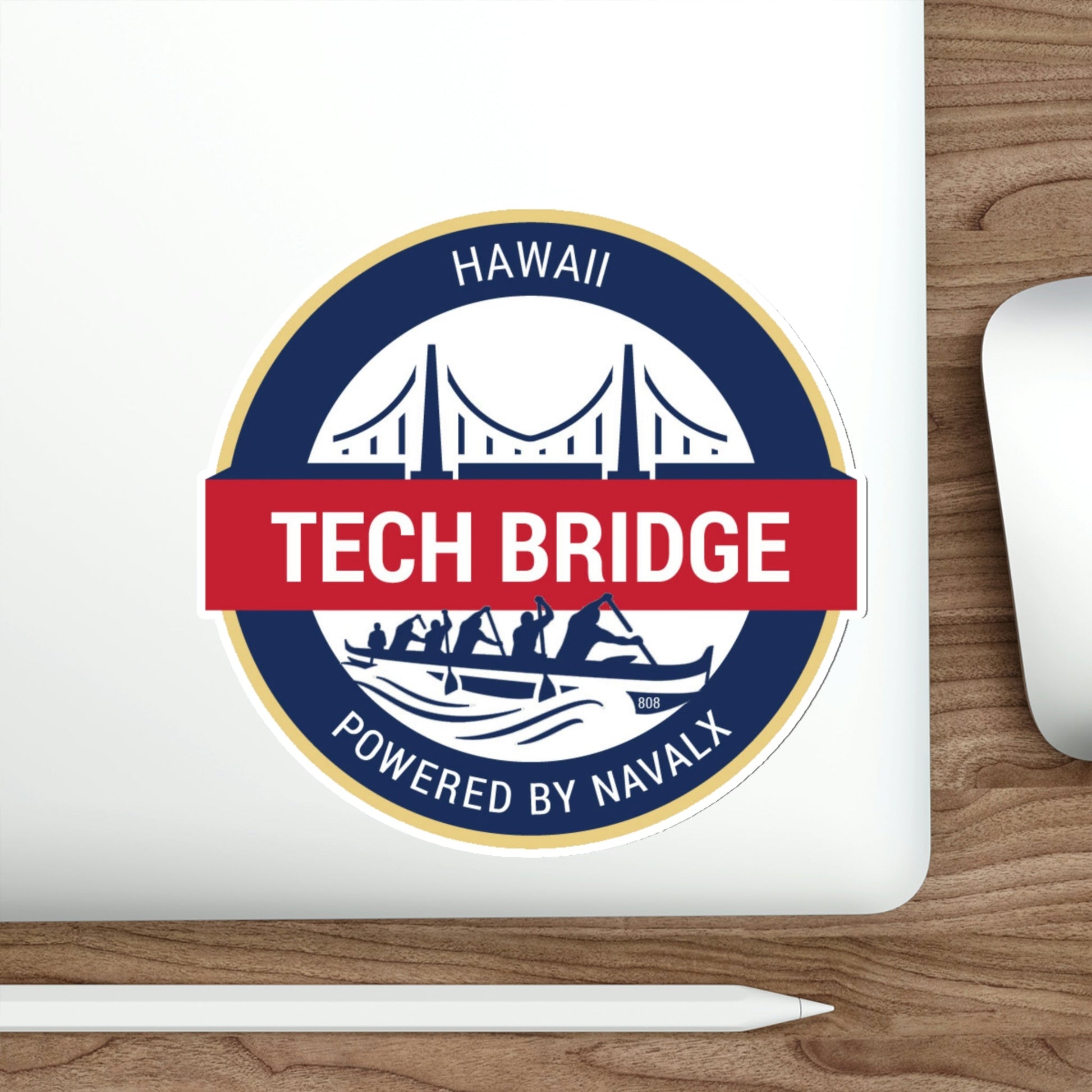 Tech Bridge Hawaii (U.S. Navy) STICKER Vinyl Die-Cut Decal-The Sticker Space