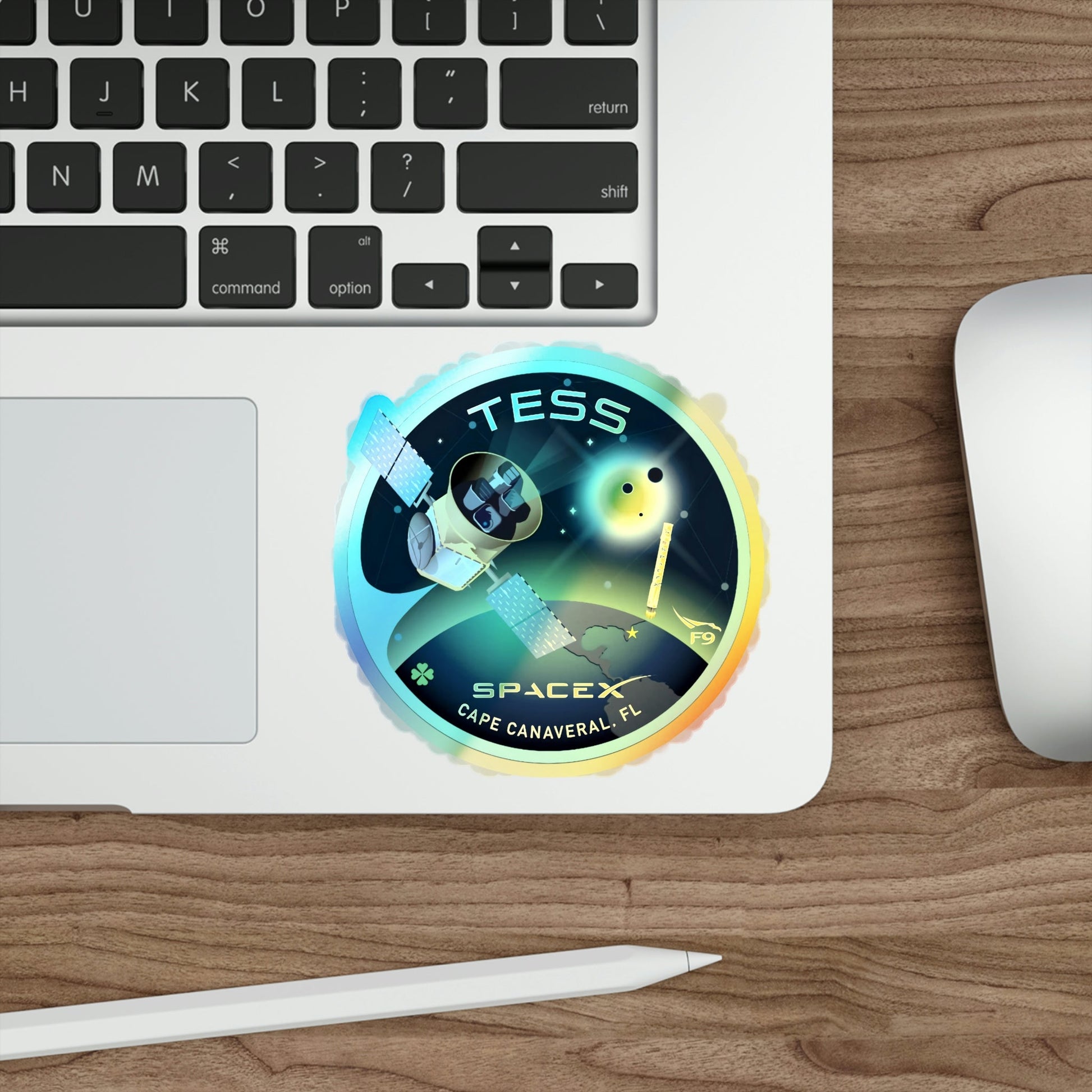 TESS (SpaceX) Holographic STICKER Die-Cut Vinyl Decal-The Sticker Space