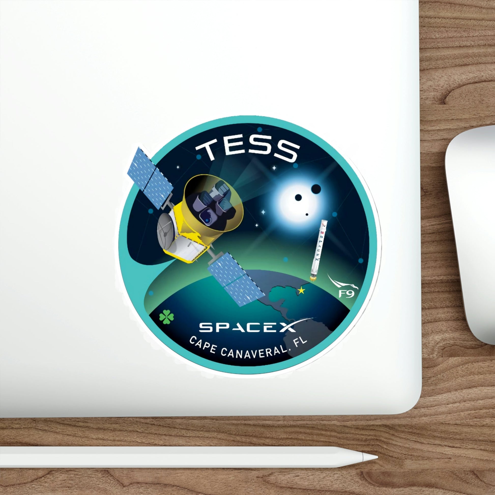 TESS (SpaceX) STICKER Vinyl Die-Cut Decal-The Sticker Space