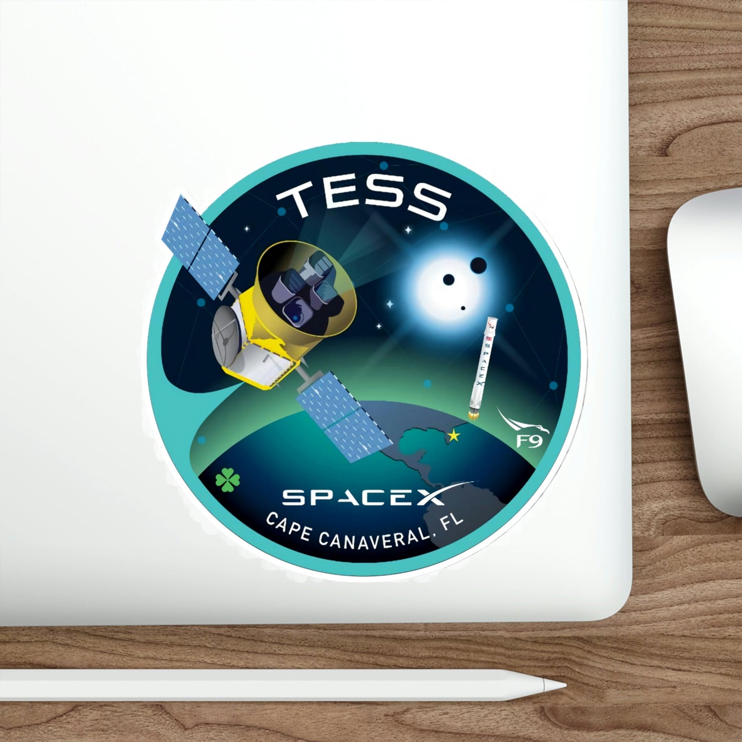 TESS (SpaceX) STICKER Vinyl Die-Cut Decal-The Sticker Space