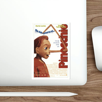 The Adventures Of Pinocchio 1996 Movie Poster STICKER Vinyl Die-Cut Decal-The Sticker Space