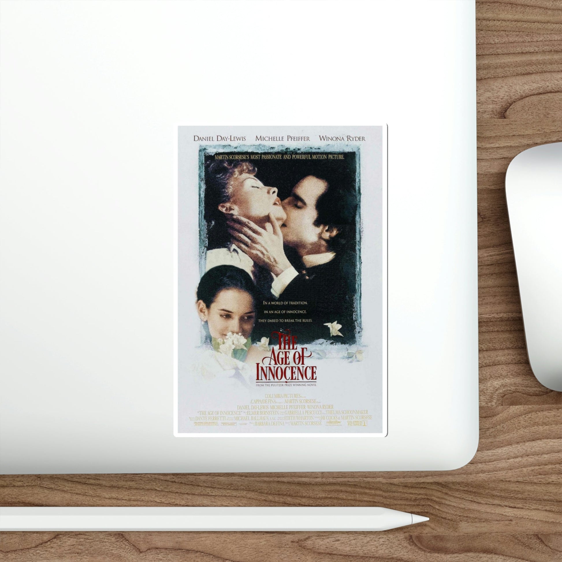 The Age of Innocence 1993 Movie Poster STICKER Vinyl Die-Cut Decal-The Sticker Space
