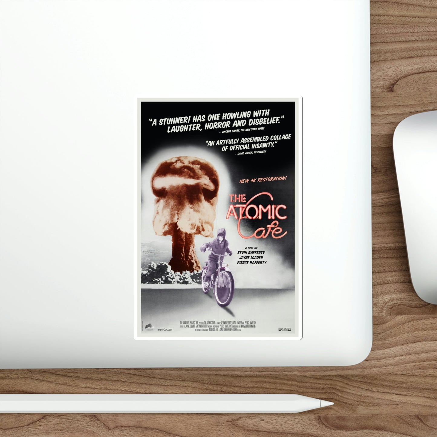 The Atomic Cafe 1982 Movie Poster STICKER Vinyl Die-Cut Decal-The Sticker Space