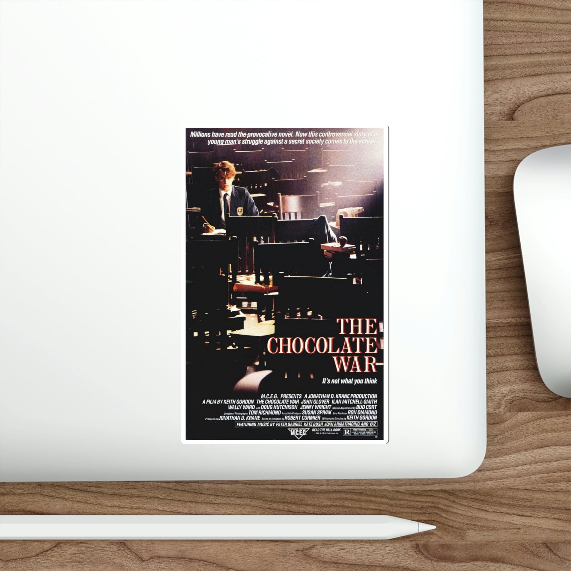 The Chocolate War 1988 Movie Poster STICKER Vinyl Die-Cut Decal-The Sticker Space