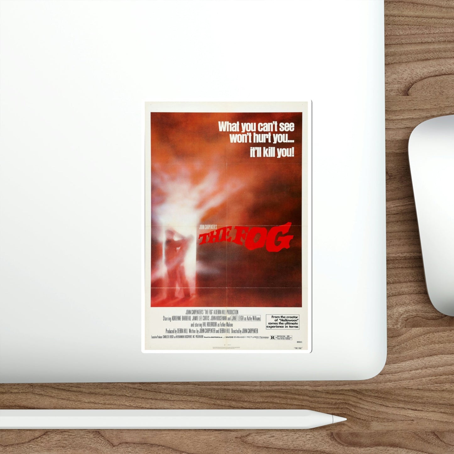 The Fog 1980 Movie Poster STICKER Vinyl Die-Cut Decal-The Sticker Space