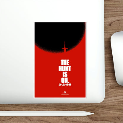 The Hunt For Red October 1990 Movie Poster STICKER Vinyl Die-Cut Decal-The Sticker Space
