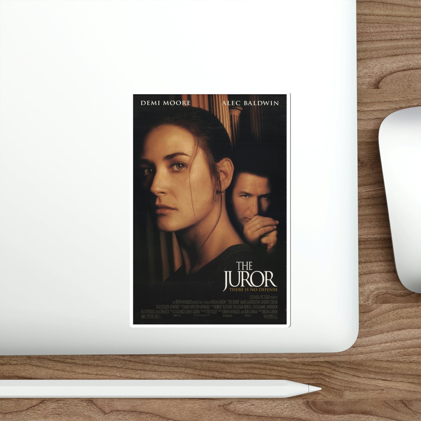 The Juror 1996 Movie Poster STICKER Vinyl Die-Cut Decal-The Sticker Space
