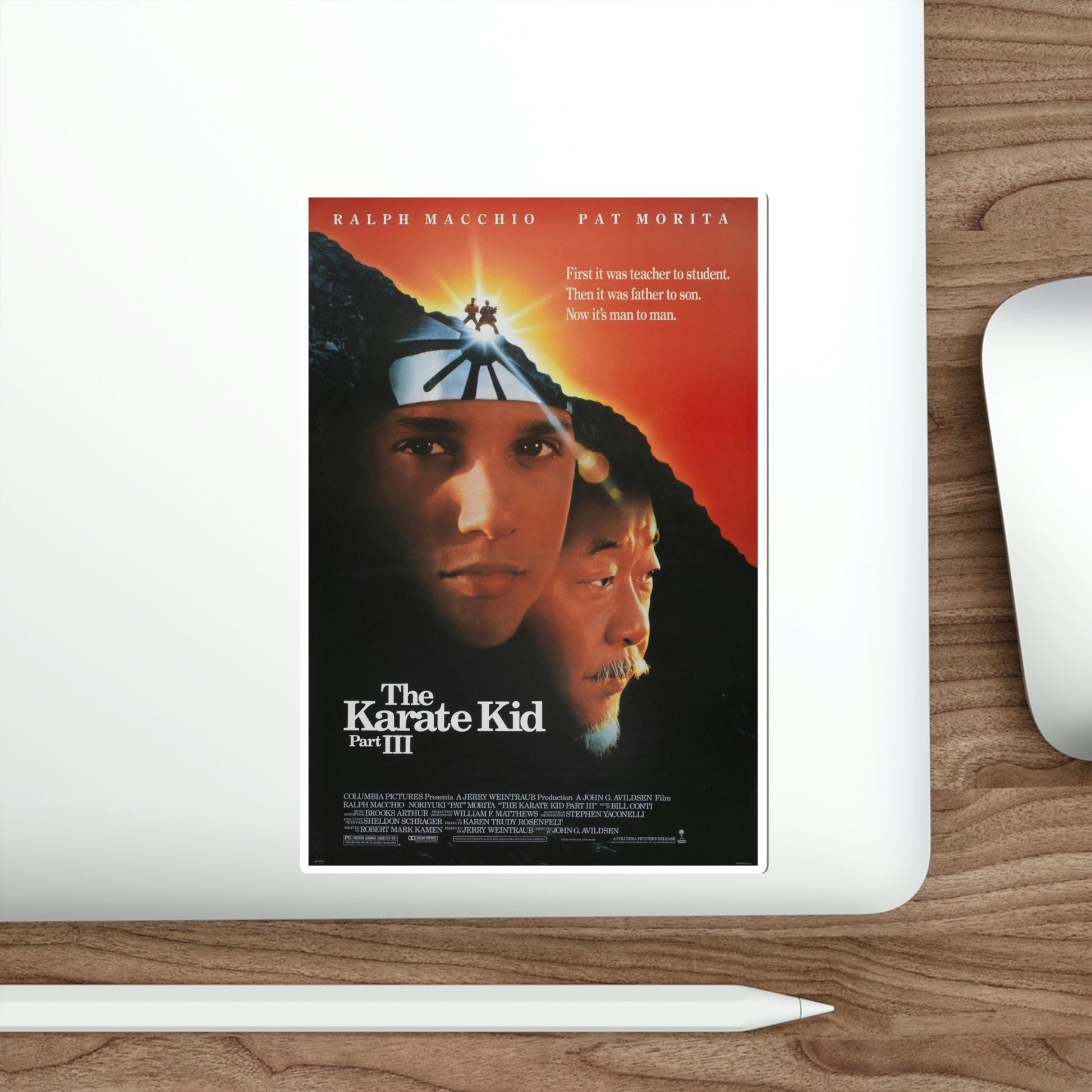 The Karate Kid Part III 1989 Movie Poster STICKER Vinyl Die-Cut Decal-The Sticker Space