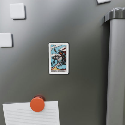The Knight of Swords (Tarot Card) Die-Cut Magnet-The Sticker Space