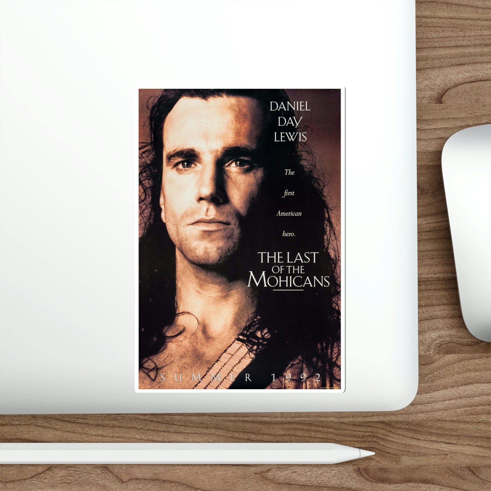The Last of the Mohicans 1992 Movie Poster STICKER Vinyl Die-Cut Decal-The Sticker Space