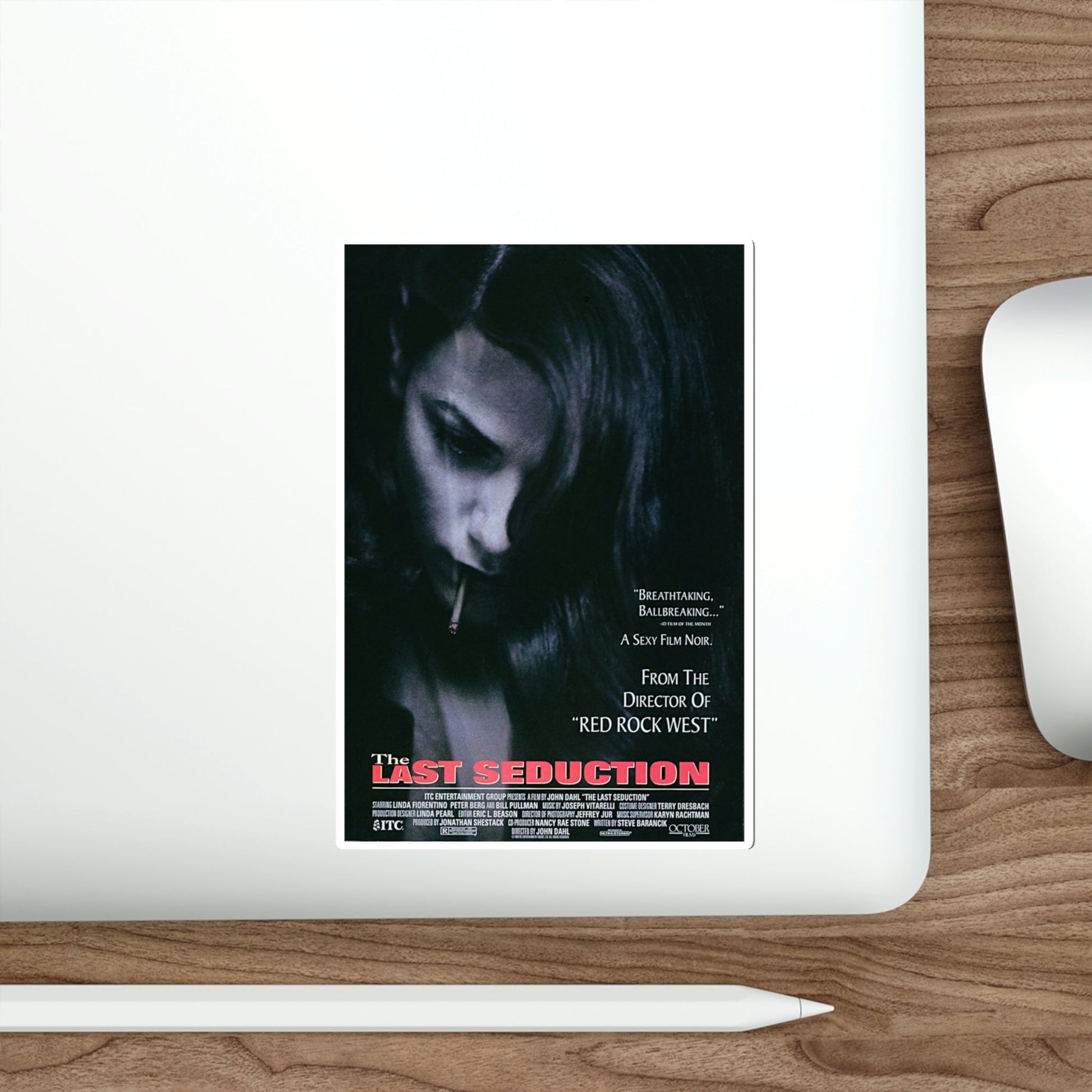 The Last Seduction 1994 Movie Poster STICKER Vinyl Die-Cut Decal-The Sticker Space
