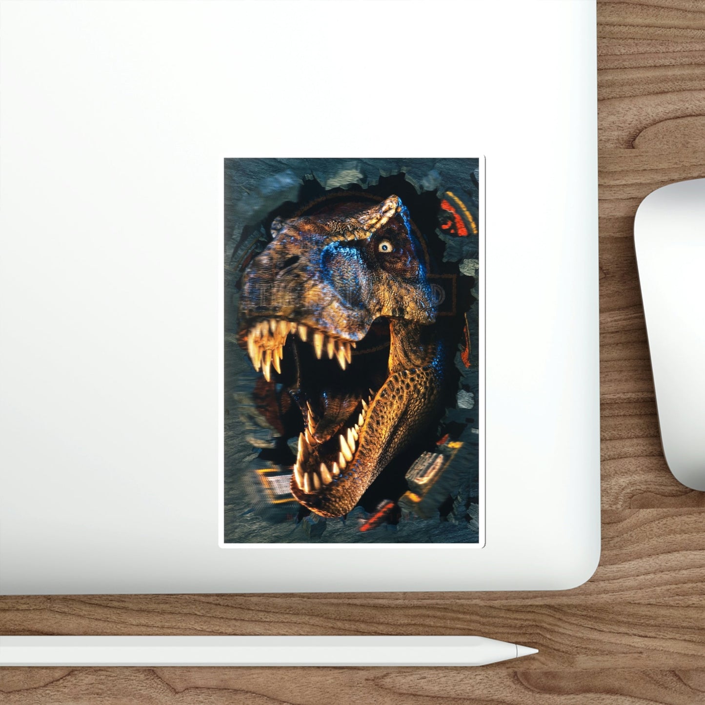 The Lost World Jurassic Park 1997 Movie Poster STICKER Vinyl Die-Cut Decal-The Sticker Space