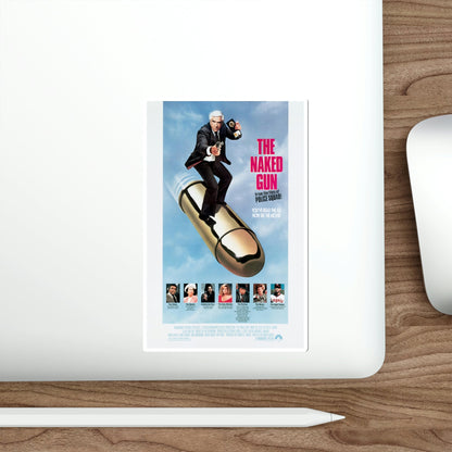The Naked Gun From the Files of Police Squad! 1988 Movie Poster STICKER Vinyl Die-Cut Decal-The Sticker Space