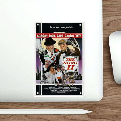 The Sting II 1983 Movie Poster STICKER Vinyl Die-Cut Decal-The Sticker Space