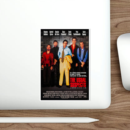 The Usual Suspects 1995 Movie Poster STICKER Vinyl Die-Cut Decal-The Sticker Space