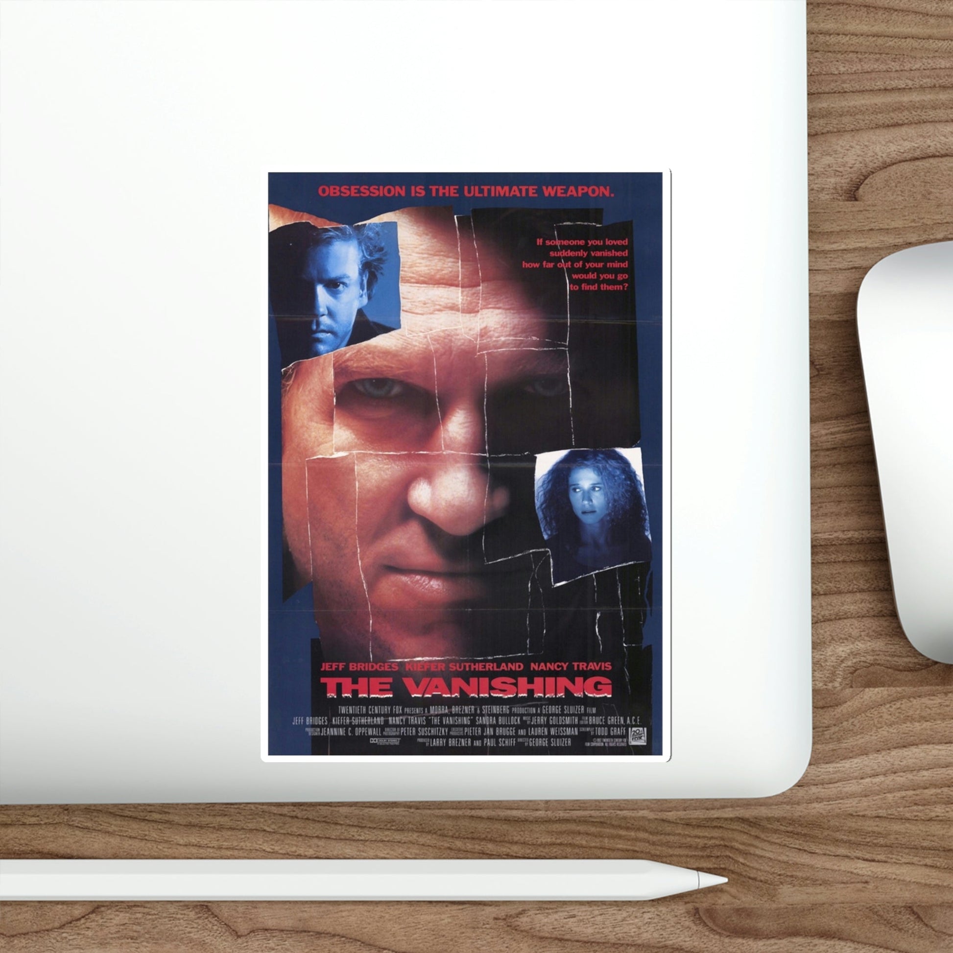 The Vanishing 1993 Movie Poster STICKER Vinyl Die-Cut Decal-The Sticker Space