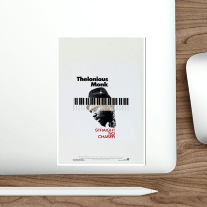 Thelonious Monk Straight, No Chaser 1988 Movie Poster STICKER Vinyl Die-Cut Decal-The Sticker Space