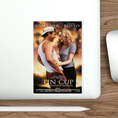 Tin Cup 1996 Movie Poster STICKER Vinyl Die-Cut Decal-The Sticker Space