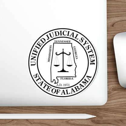 Unified Judicial System of Alabama STICKER Vinyl Die-Cut Decal-The Sticker Space