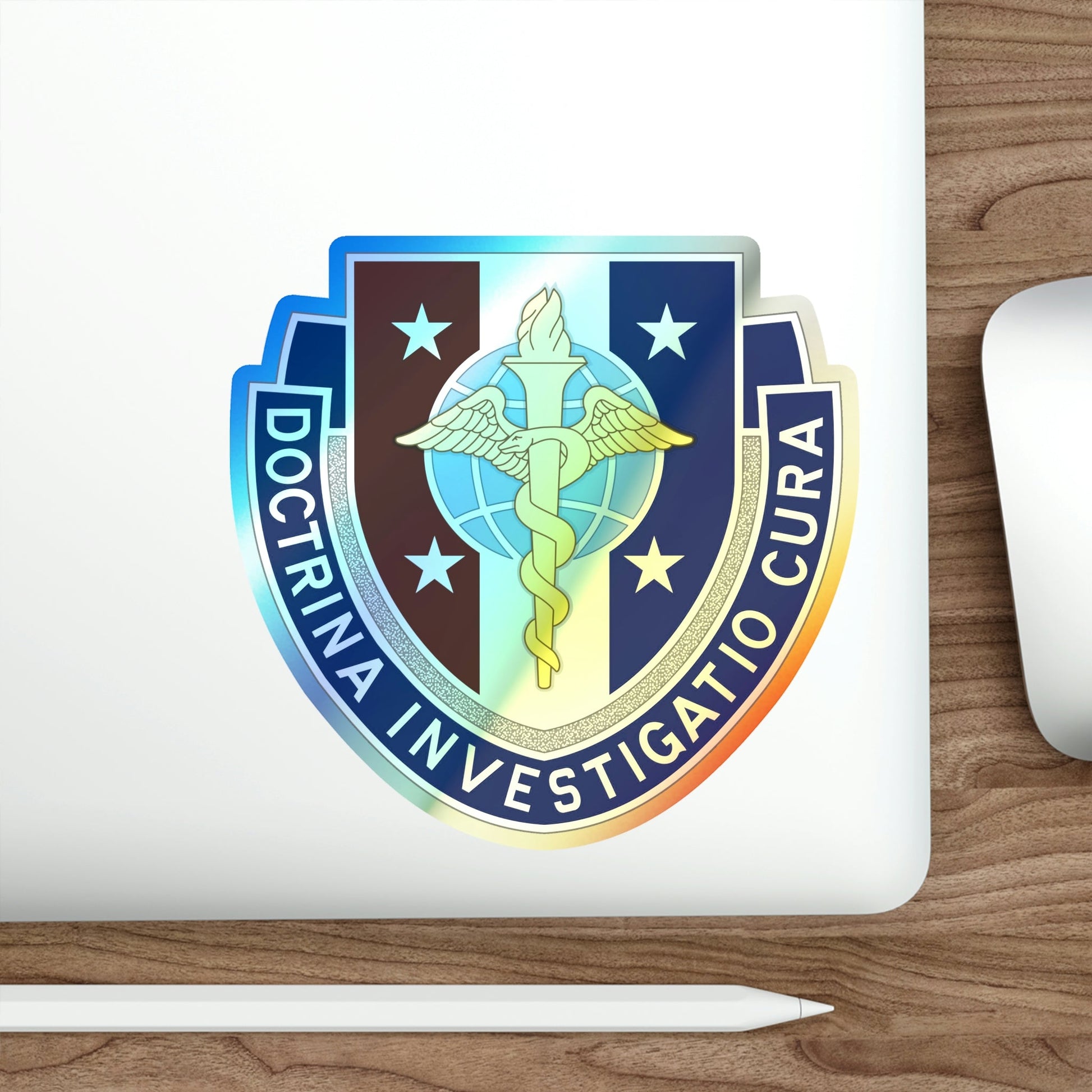 Uniformed Services University of the Health Sciences 2 (U.S. Army) Holographic STICKER Die-Cut Vinyl Decal-The Sticker Space