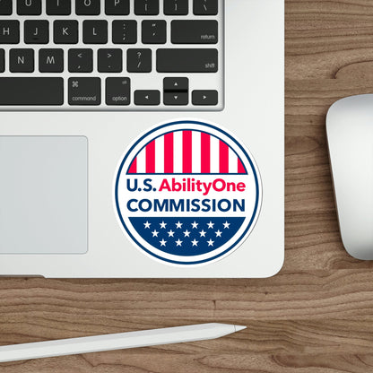 United States Ability One Commission STICKER Vinyl Die-Cut Decal-The Sticker Space