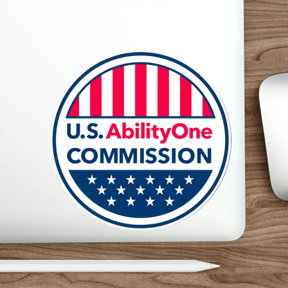 United States Ability One Commission STICKER Vinyl Die-Cut Decal-The Sticker Space