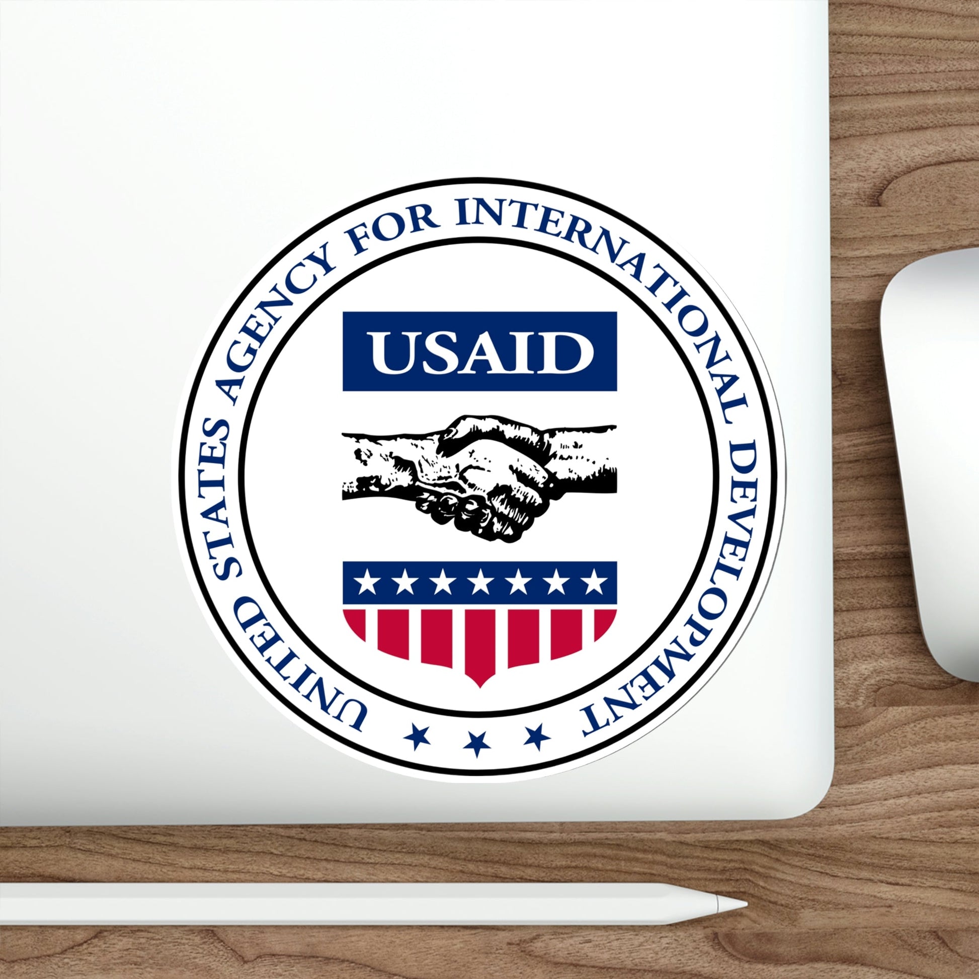 United States Agency for International Development STICKER Vinyl Die-Cut Decal-The Sticker Space