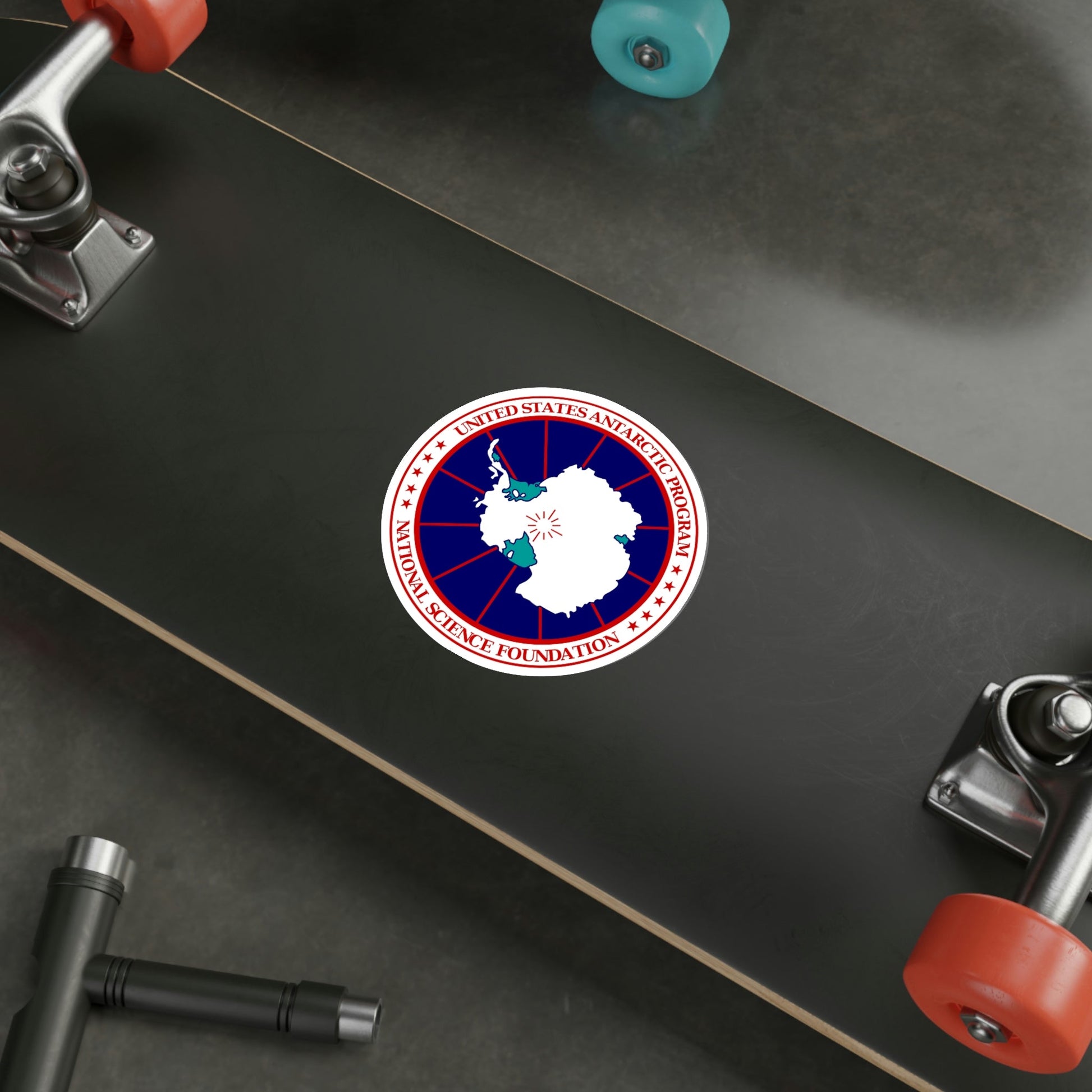United States Antarctic Program STICKER Vinyl Die-Cut Decal-The Sticker Space