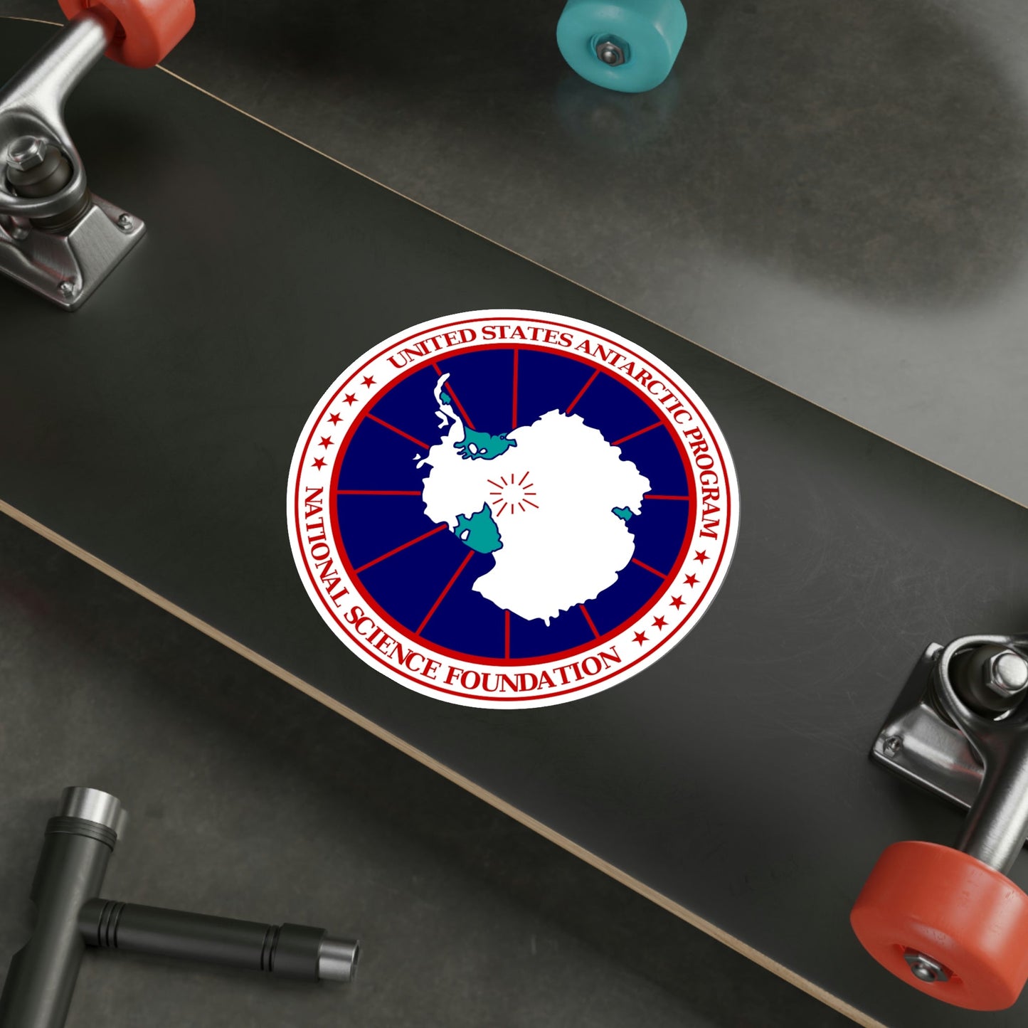 United States Antarctic Program STICKER Vinyl Die-Cut Decal-The Sticker Space
