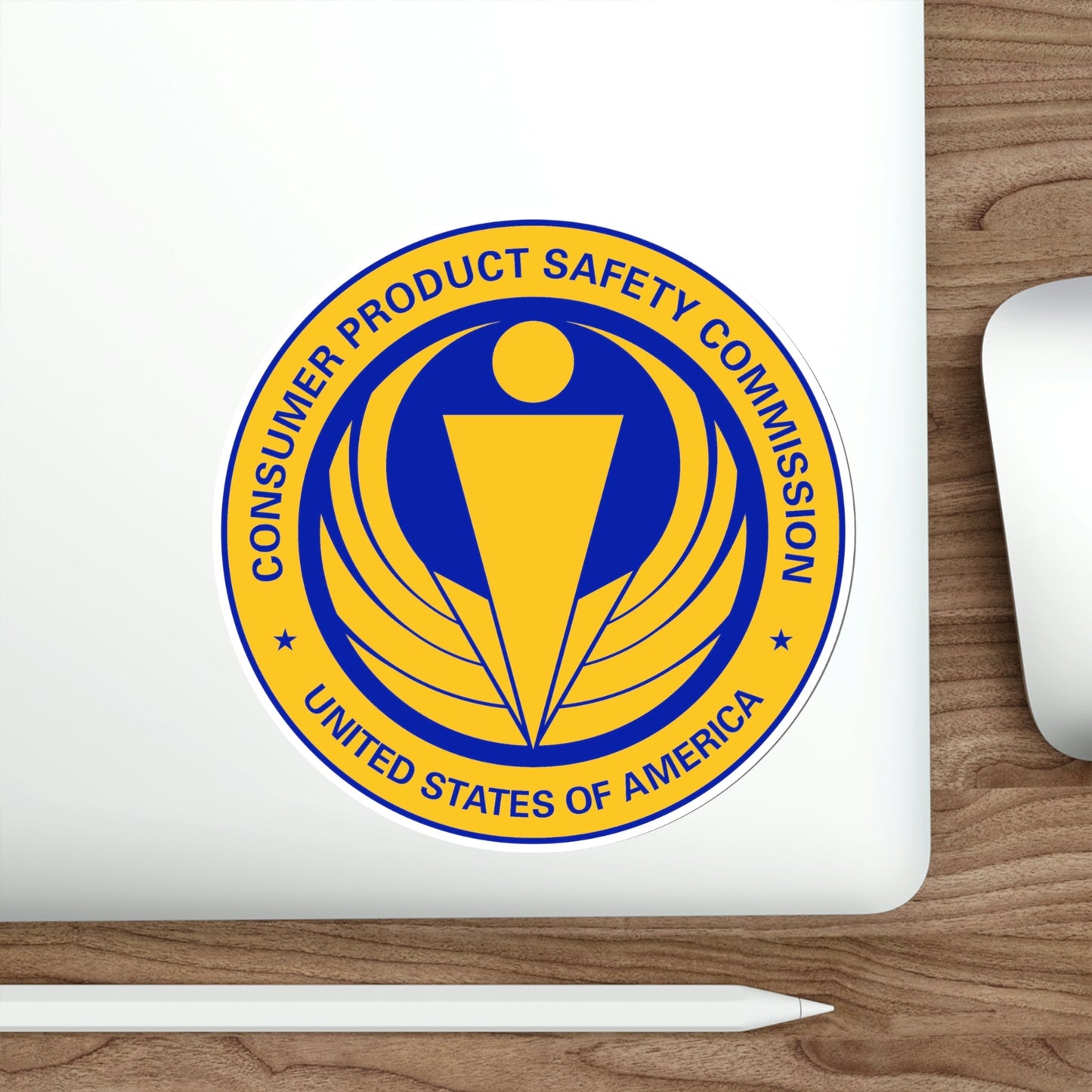 United States Consumer Product Safety Commission STICKER Vinyl Die-Cut Decal-The Sticker Space