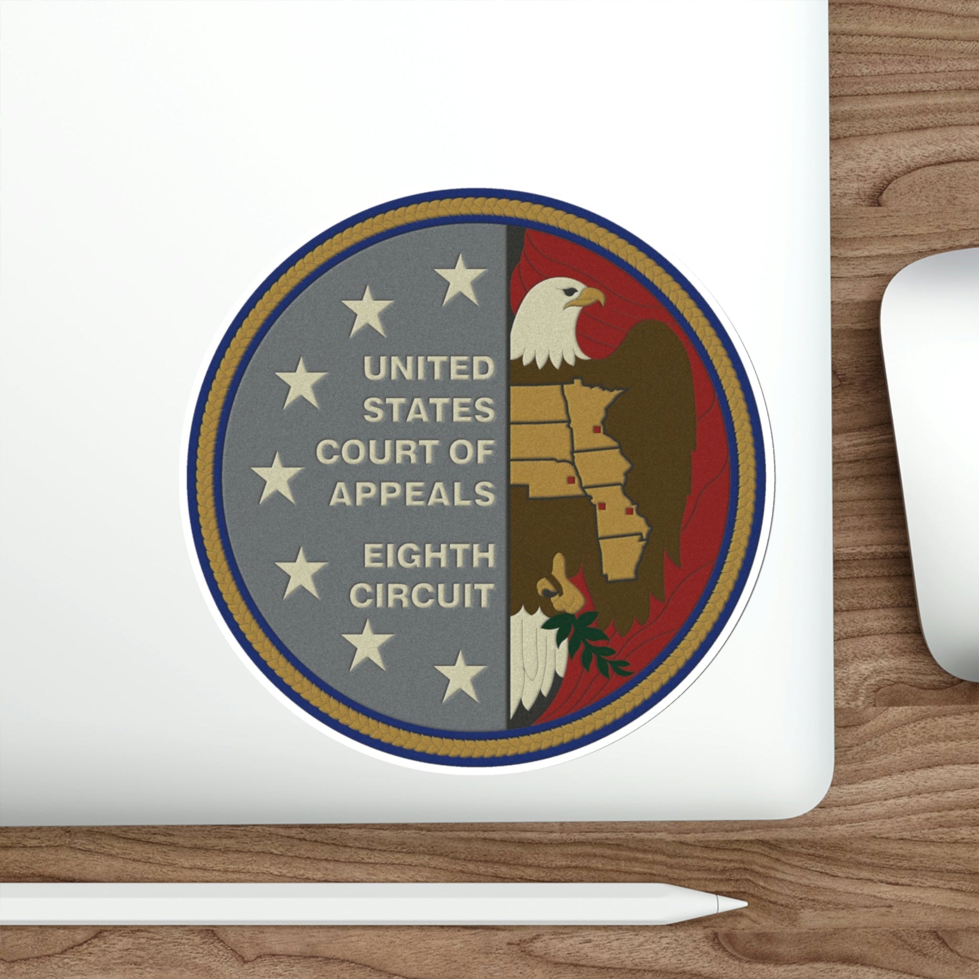 United States Court Of Appeals 8th Circuit STICKER Vinyl Die-Cut Decal-The Sticker Space