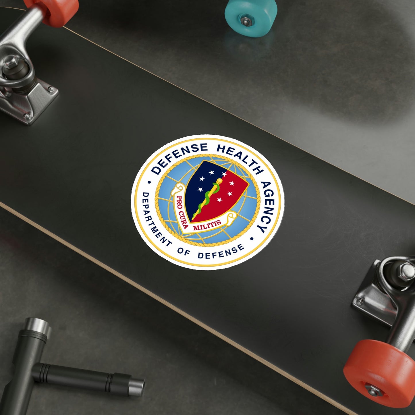 United States Defense Health Agency STICKER Vinyl Die-Cut Decal-The Sticker Space